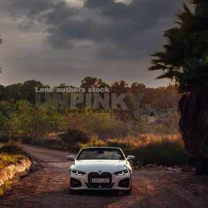 BMW 430i G23 convertible on the roads in Spain