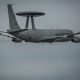 NATO Boeing E-3 AWACS radar plane