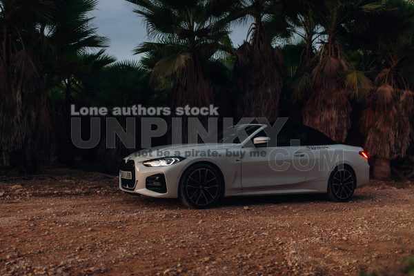 BMW 430i G23 convertible on the roads in Spain