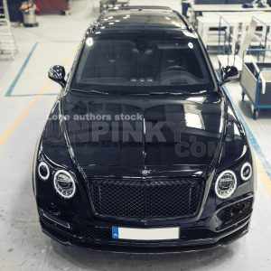 Bentley Bentayga at the warehouse