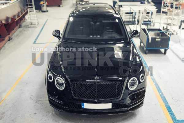 Bentley Bentayga at the warehouse