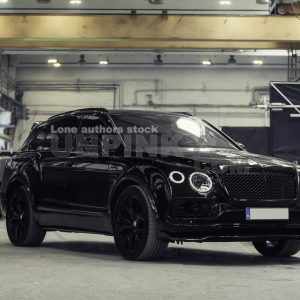 Bentley Bentayga at the warehouse