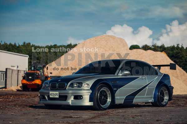 BMW M3 E46 GTR Most Wanted game replica