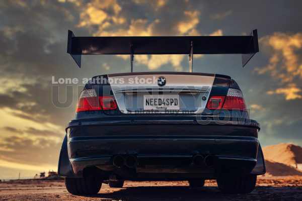BMW M3 E46 GTR Most Wanted game replica