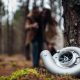 Love story with couple and newborn turbo charger for car engine | ART