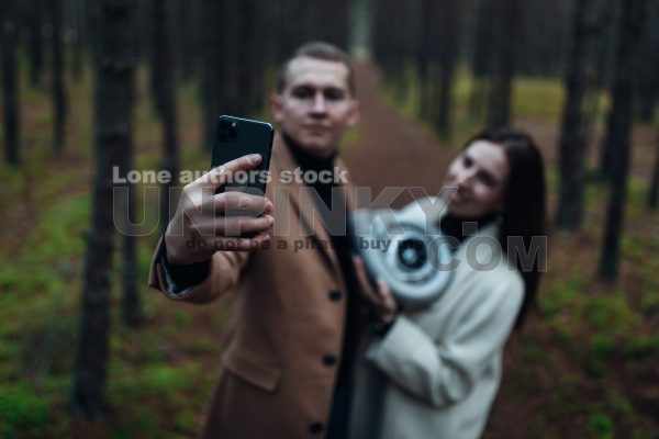 Love story with couple and newborn turbo charger for car engine