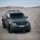 Volkswagen Amarok Aventura 4MOTION 3.0 V6 TDI  front side at gravel extraction | Editorial