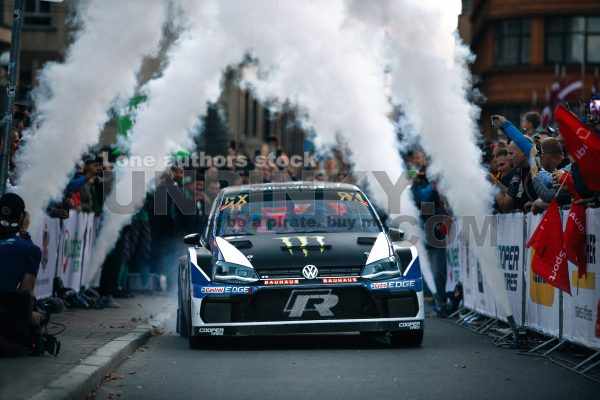 Volkswagen Polo R GTI FIA World RX supercar on car show
