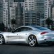 Fisker Karma EVER at the parking | Editorial